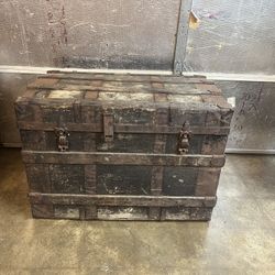 Antique Steamer Trunk