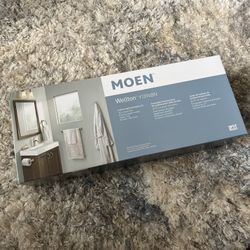 MOEN 4 Pieces Bathroom Accessory Kit