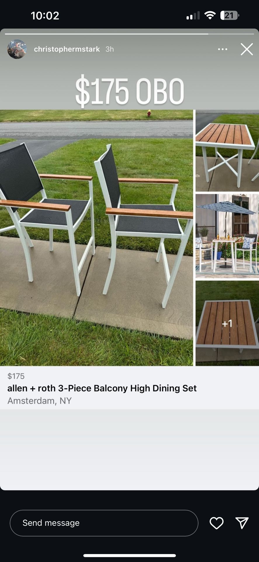 Patio Table And Chairs New