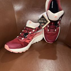 New women’s Salomon Sense Ride 5 Gortex Trail Running Tennis Shoes