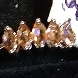 *RARE* BRAZILIAN JENIPOPA ANDALUSITE, STERLING SILVER. SIZE- 6 RING. I TRY MY BEST TO GET NOTHING, BUT THE BEST! (R-24662)