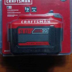 Craftsman 20v 9.0AH Battery