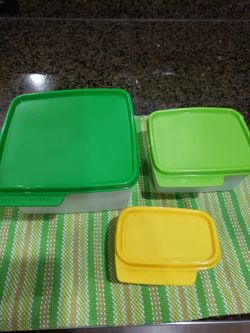 Tupperware Nesting 6 pc keeptabs set-New