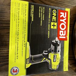 Ryobi ONE+ 18V Cordless 3-Speed 1/2 in. Impact Wrench (Tool-Only)