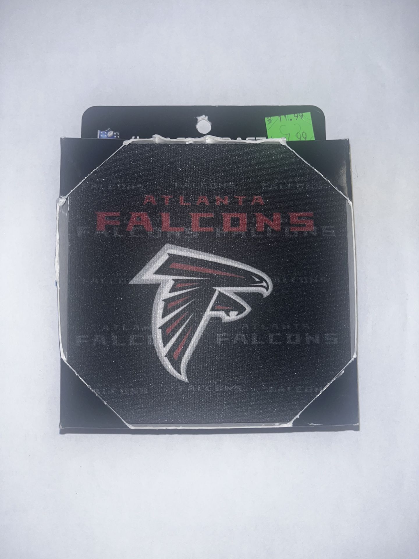 Atlanta Falcons NFL Neoprene Coaster Set 4-Pack NOS