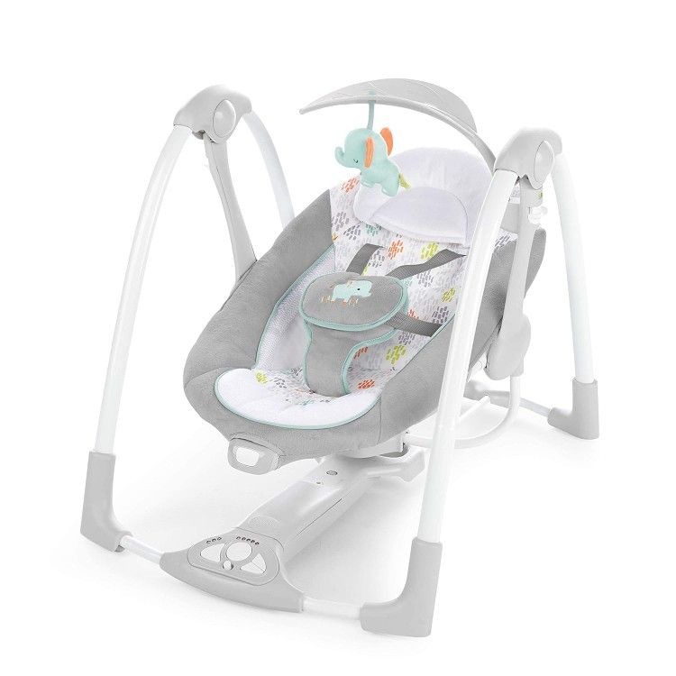 New/See Details - Ingenuity ConvertMe 2-in-1 Baby Swing & Infant Seat (Wimberly) (#774)