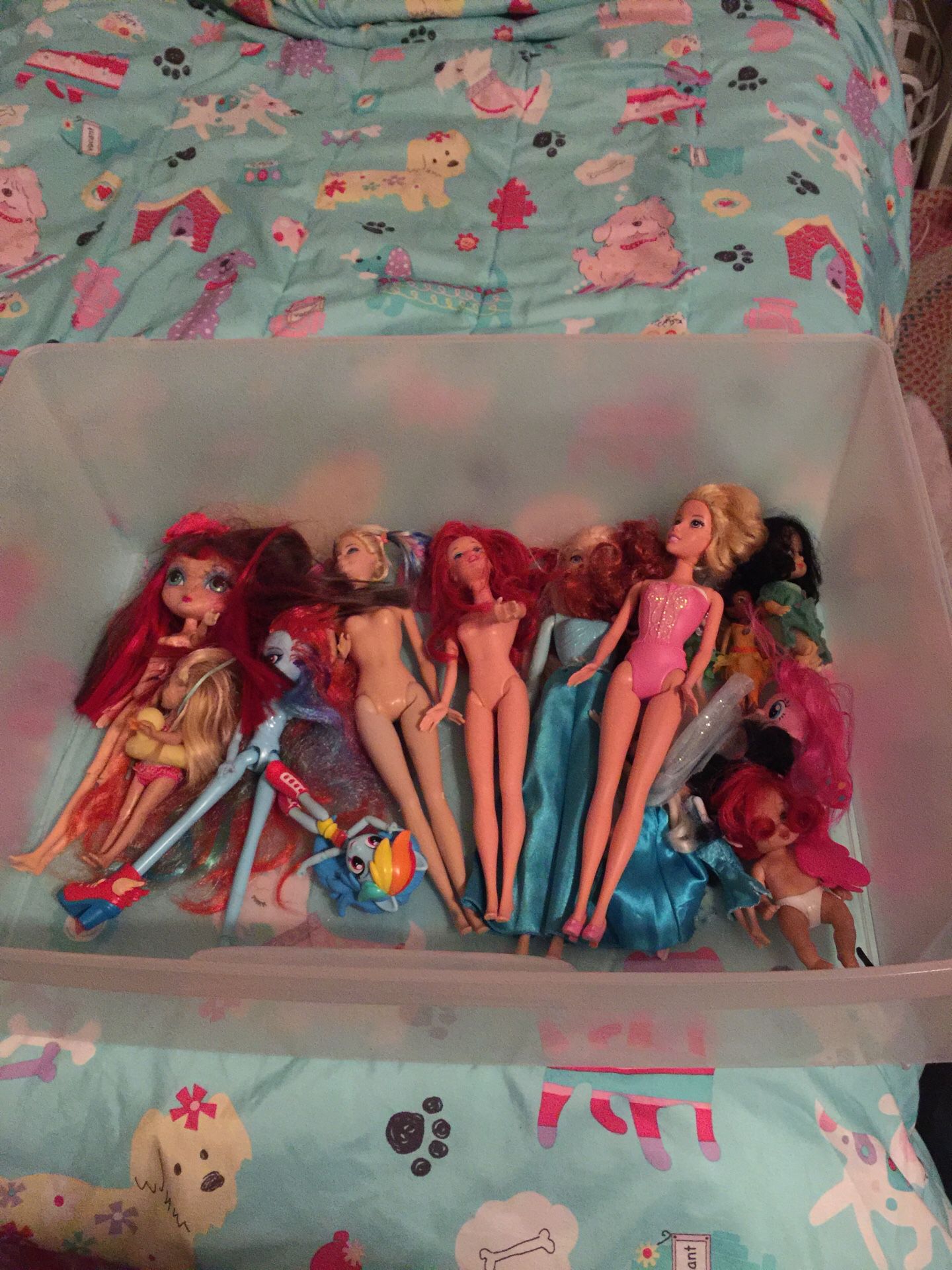 Dolls Barbies lot