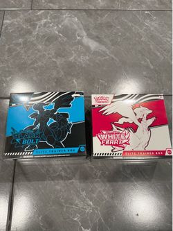 Black bolt & white flare Elite trainer box
