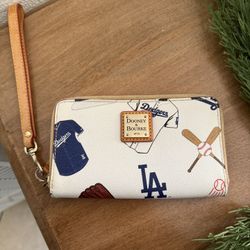 Dodgers Wristlet Dooney & Bourke 