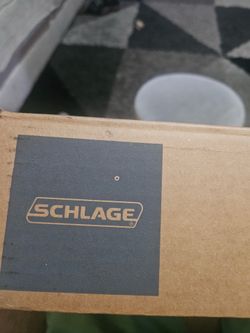 Schlage entry front door