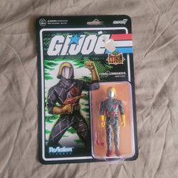 Cobra Commander Python Patrol G.I. Joe Super 7 Reaction 