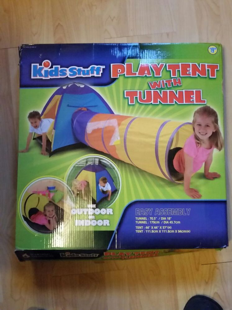 Kids Play Tent and tunnel