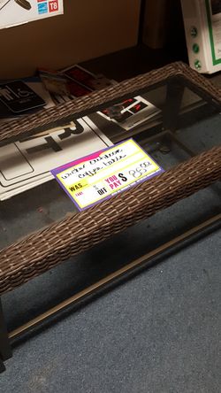 Coffee table brand new