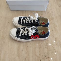 Comme Des Garcons PLAY Converse Sneakers 