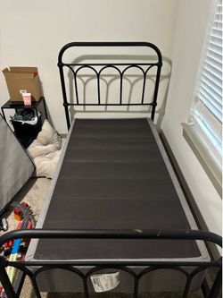 Free USED dresser and twin bed