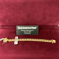 Gold Cuban Bracelet 
