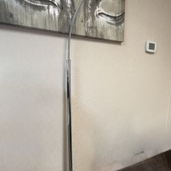 Silver Arch Lamp 