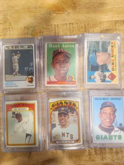 Vintage Baseball cards