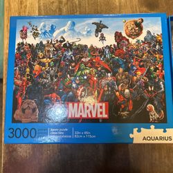 3000 piece Marvel Puzzle 
