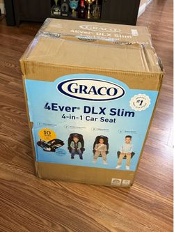Graco 4Ever DLX Slim 4-in-1 Car Seat, Thompson, Black