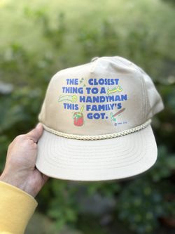 Closest Thing to a Handyman This Family's Got Ball Cap Hat Snapback Baseball
