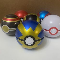Pokemon Poke Ball Lot Full Set 