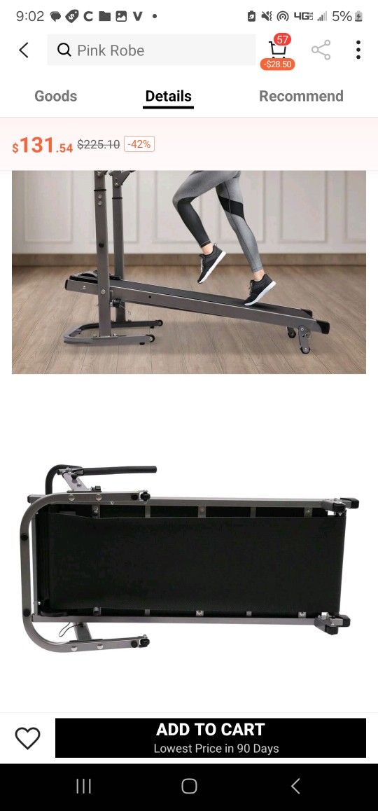 Brand New Treadmill That Uses Your Strength