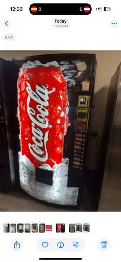 Royal Vending Merlin 3 Soda and Drink vending Drinks are a not ice cold.