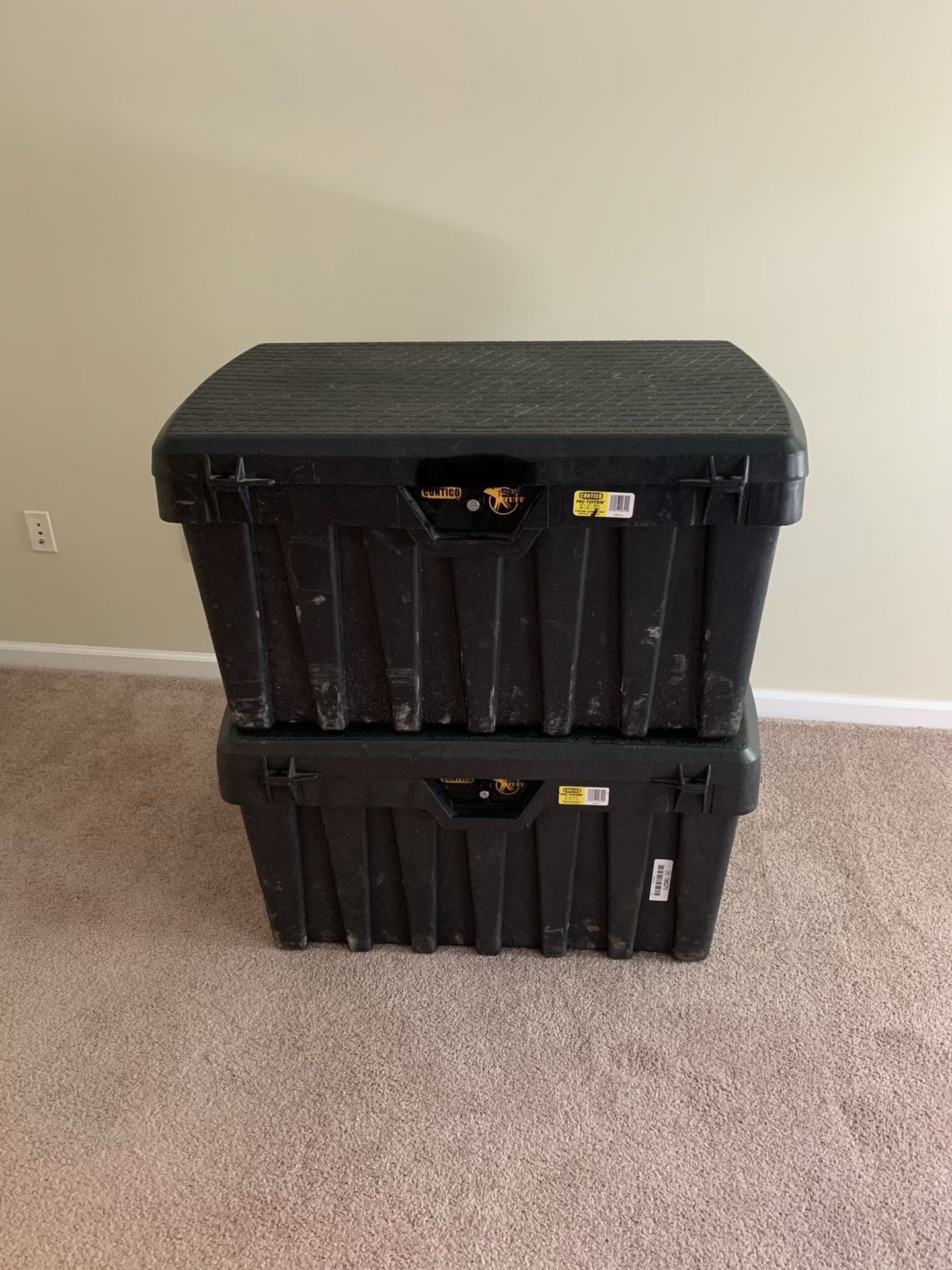 2 Contico Pro Tuff boxes (great tool box)