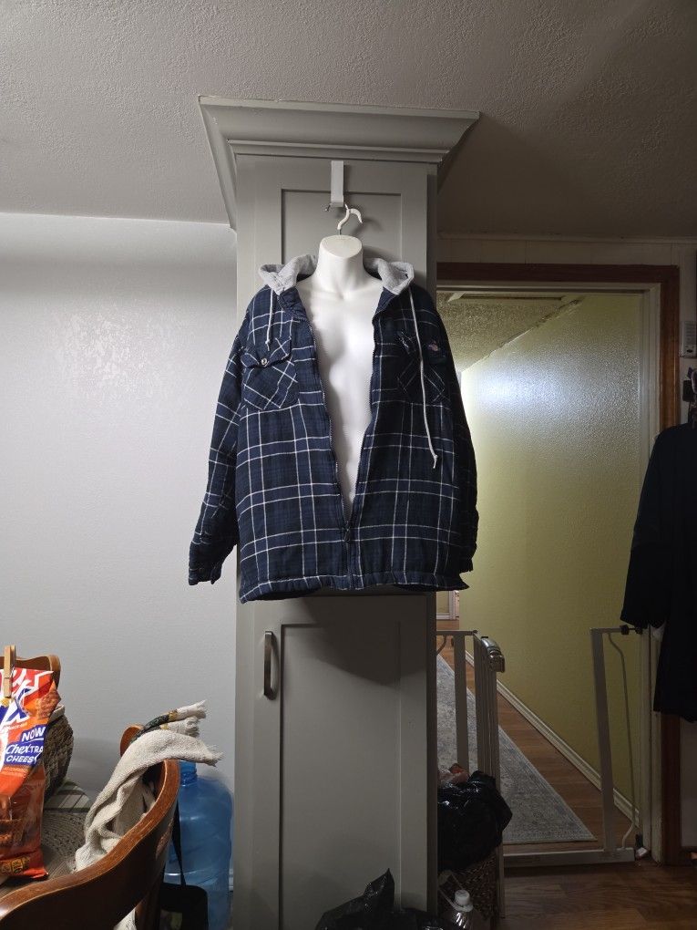 Mens Dickies Hooded Jacket