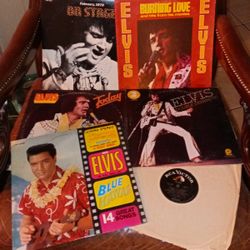 Elvis Presley Album Lot