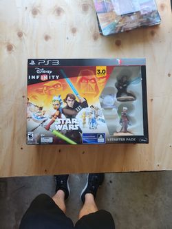 PS3 New Disney Infinity Star Wars 3.0 Edition 1 Starter Pack