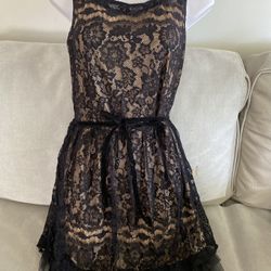 Black Lacy Dress Size M
