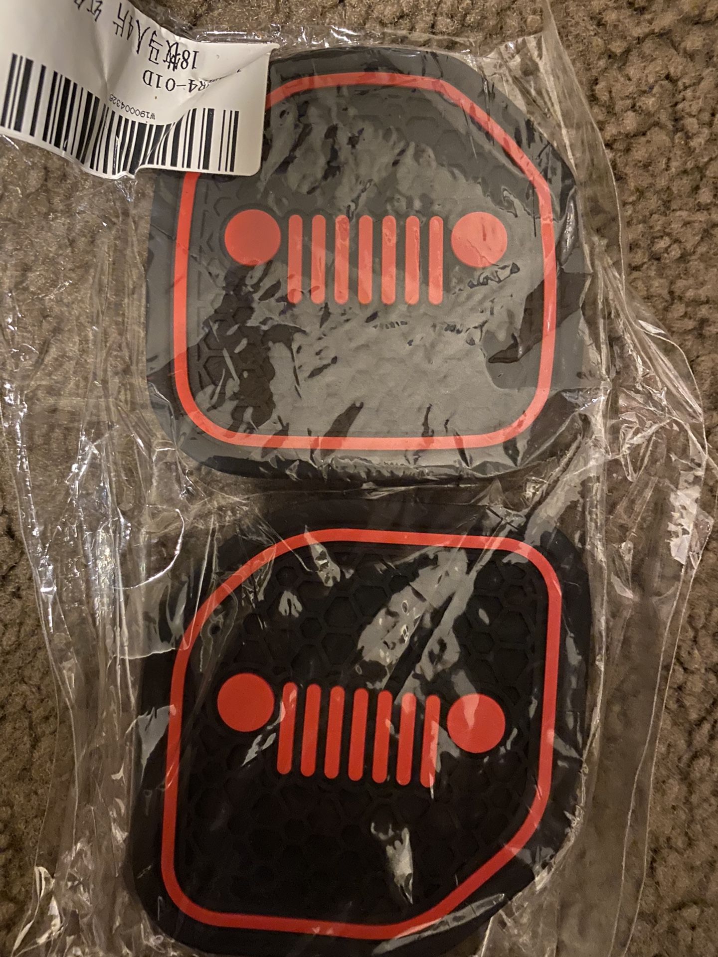 4 Jeep Car Coasters