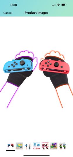 Wrist Strap for Switch Just Dance 2024 2023 2022 2021 2020 2019 Boxing Design (Free The Hands,Dance Freely with Rhythm)
