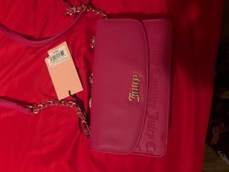 Juicy Couture Pink Crossbody Bag+ Coach Purse combo