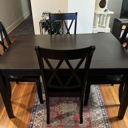 Kitchen Table And Four Chairs