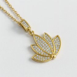 Lotus Flower necklace 