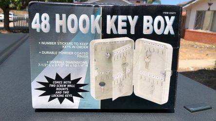 48 Hook Key Box