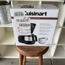 The Cuisinart 5-Cup Coffeemaker with Stainless Steel Carafe 