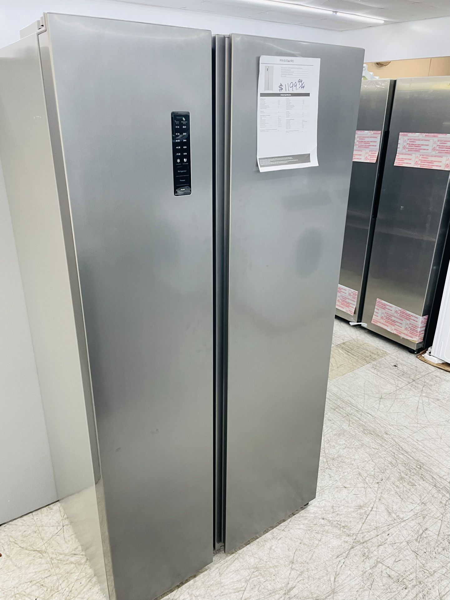 🔥🔥36” Side By Side Frigidaire Refrigerator 