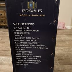 Isohk-9001 Home Theather System