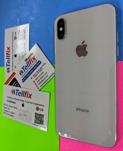iPhone X. 64GB. Factory unlocked. Like new condition. With warranty.