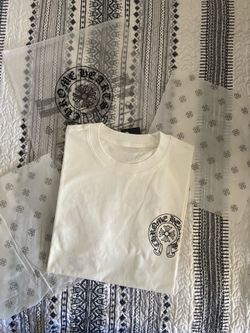 White Chrome Hearts Tee size small