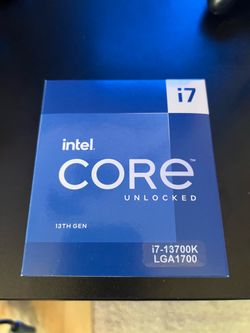 Intel i7 13700k CPU