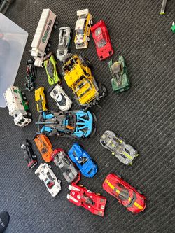 LEGO cars and trucks
