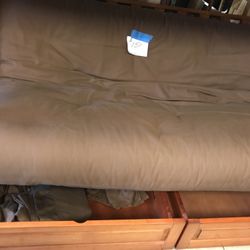 Futon Bed With Storage 