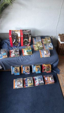 🏈 NFL & NBA McFarlane Figures For Sale — $220 for the Whole Lot