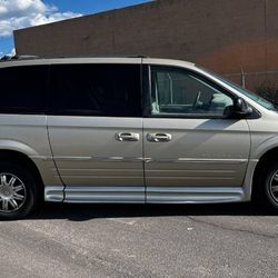 2005 Chrysler Town and Country Limited Wheelchair Access Van with Hand Controls  Low Mileage
