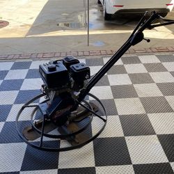 3 Foot Concrete Finishing Machine,  New Engine.